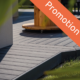 Terrasse en bois composite en promotion