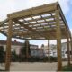 pergola résistante en bois