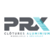 portillon prx lames pleines en aluminium