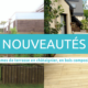 Nouveaux produits en bois pour terrasse et jardin.