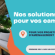 Solutions bois pour aménagements extérieurs de camping.